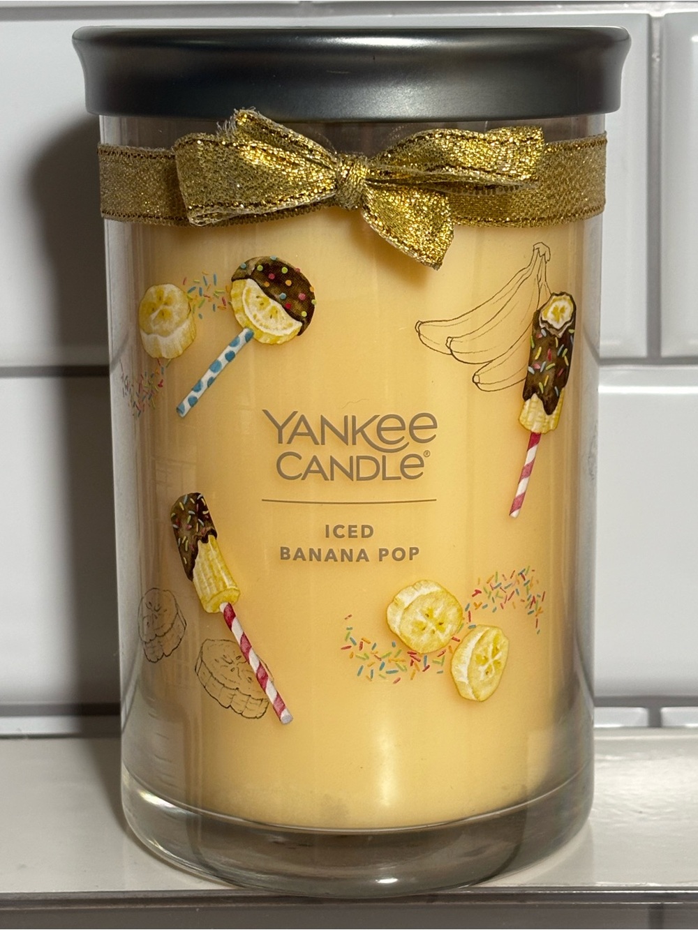 Yankee Candle Iced Banana Pop *rare*